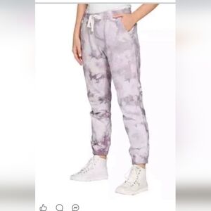 Mauby Women Jogger Sweat Pants Cloudy Purple Size L